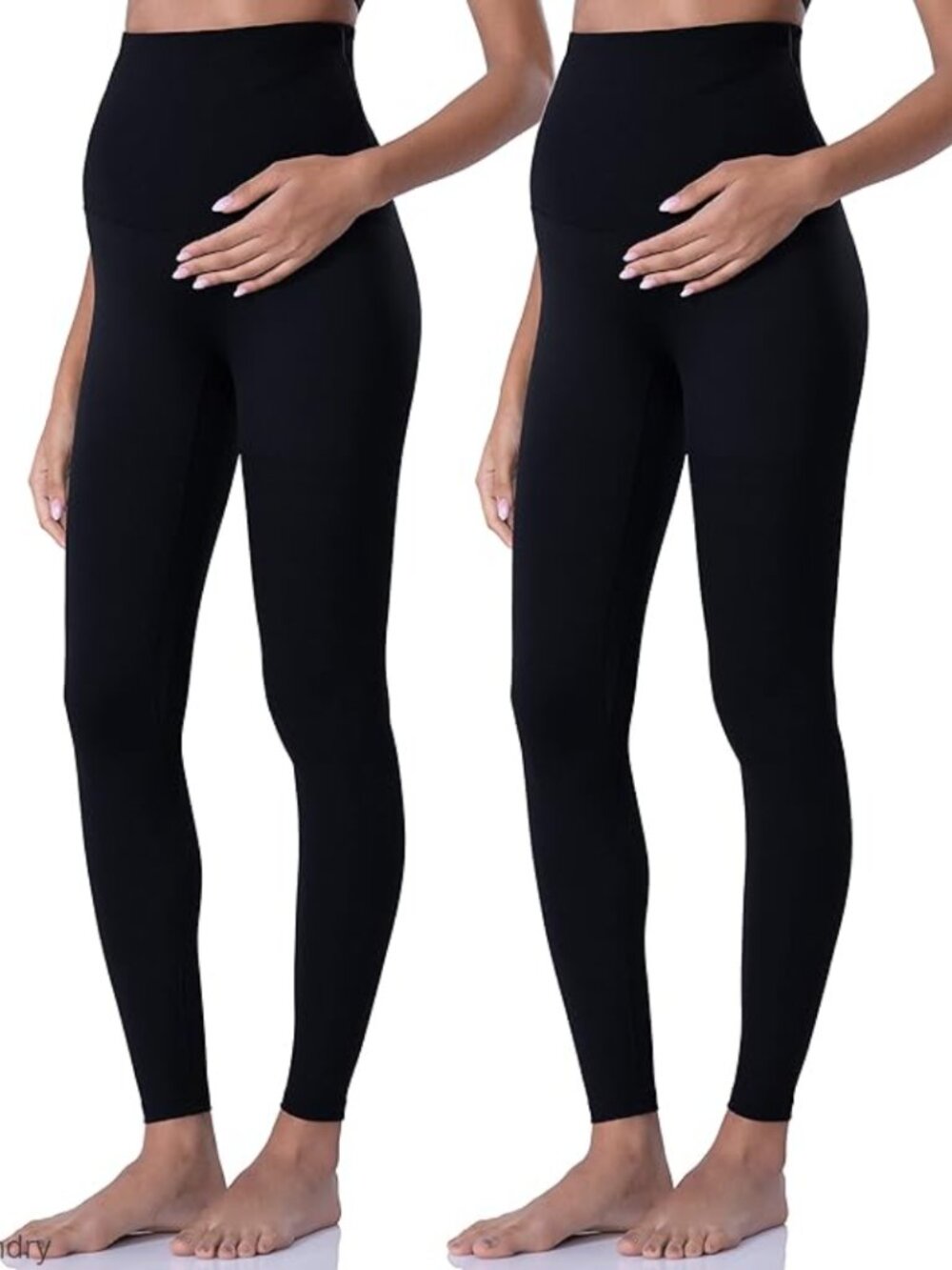 Maternity Leggings Over Belly Yoga Pants Active Wear Workout
